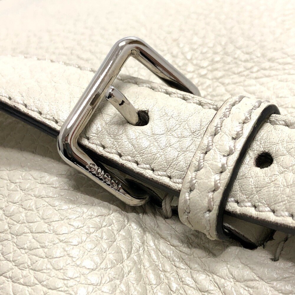 GUCCI Authentic White Bamboo Backpack - Picture 10 of 16